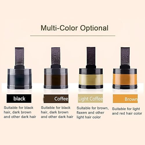 Miniatura 7 de Waverlo - Polvo de sombra para cabello fino (4#negro)