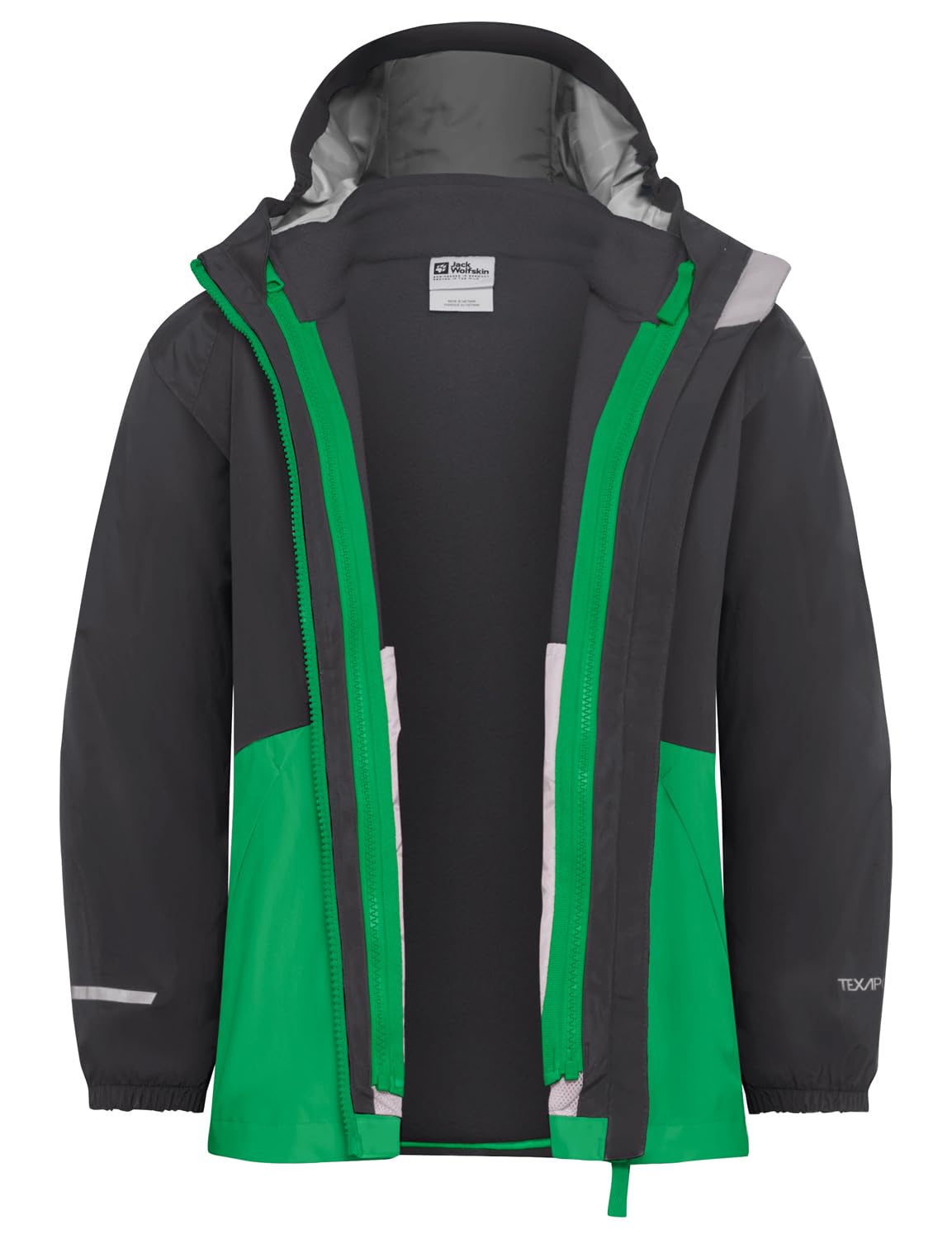 Jack Wolfskin Iceland 3IN1 Jacket K Veste Unisex Kinder