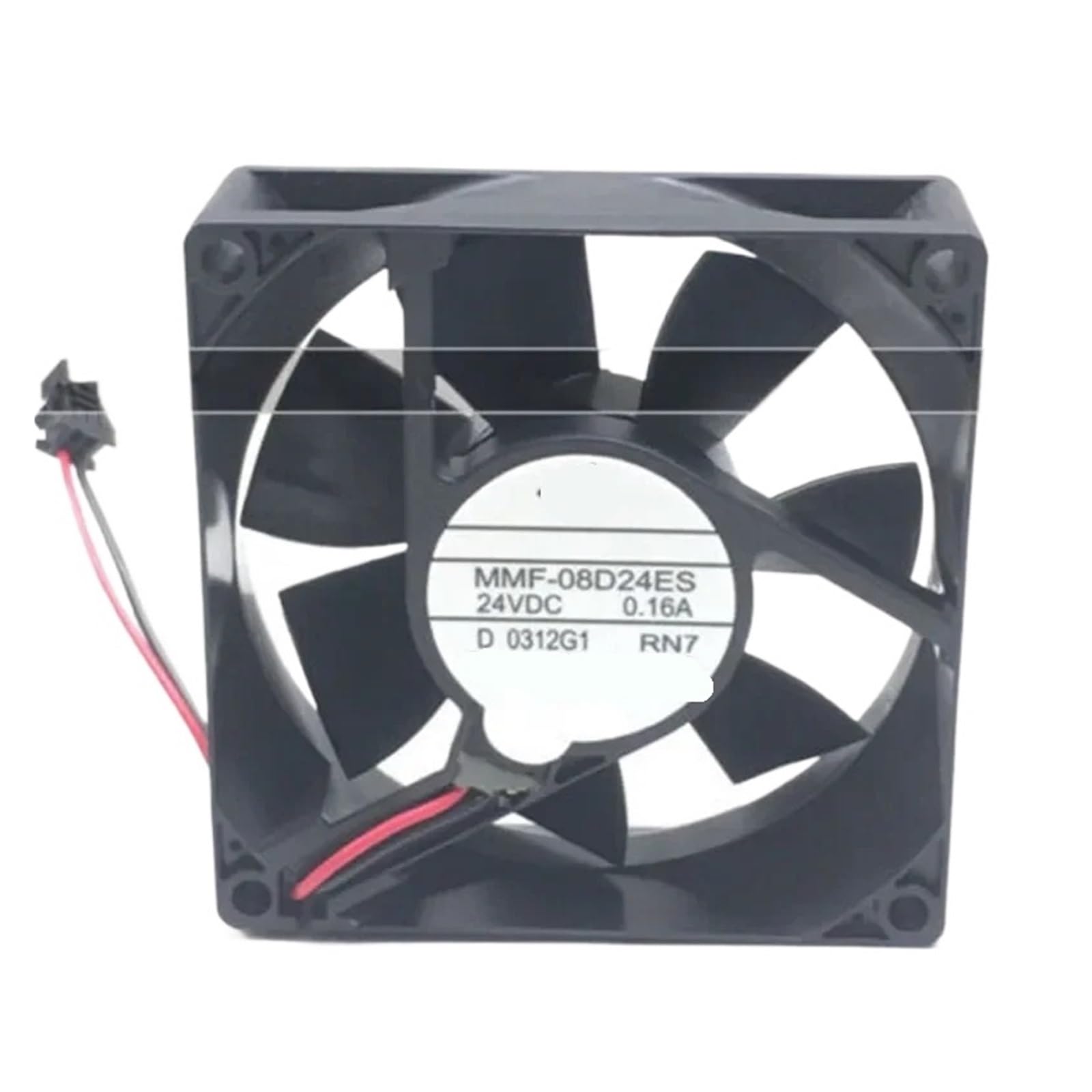 FSBNMNXPQ Inverter Fan MMF-08D24ES-RN7 24V DC 0.16A 2-pin 8025 8cm