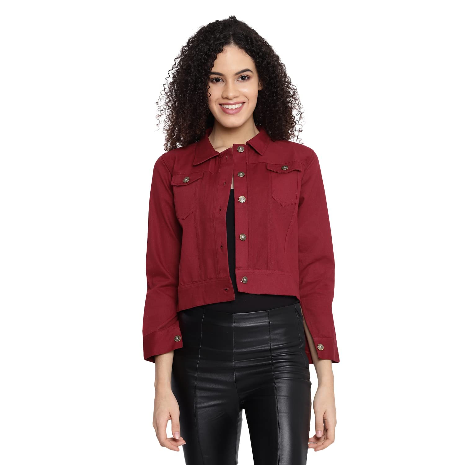 LISETTE Women's Twill Danim Jacket