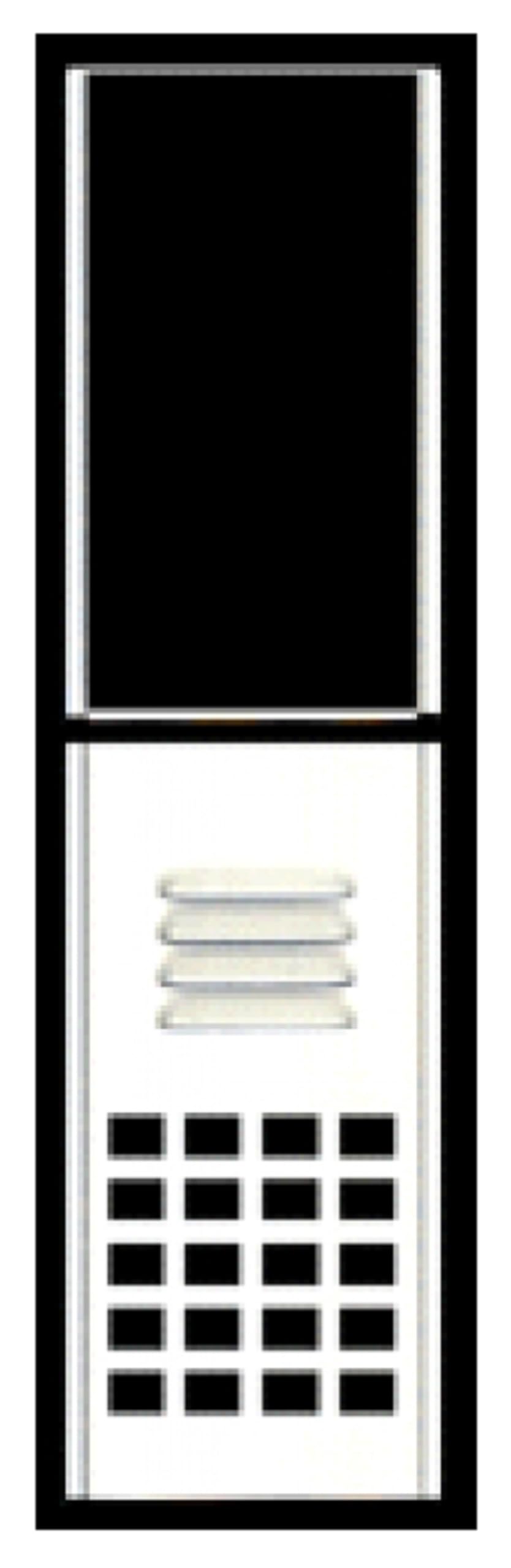 Alpha Communications CM491/020 20-Button Speaker Module with Directory, Aluminum; Vandal-Resistant Panel; Fully Enclosed Flush Back Box with Knockouts