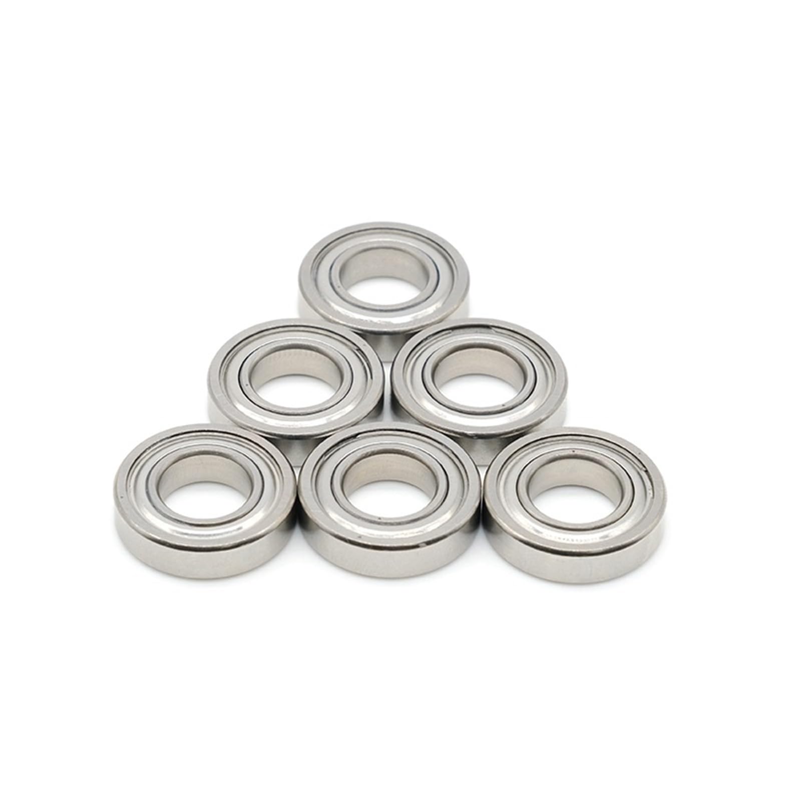 10 Uds 6800ZZ 10x19x5mm rodamiento blindado de Metal de pared delgada rodamientos de bolas sellados de goma