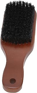 Escova de barba com cabo de madeira, cabelo natural Escova de barba não afetada pelo calor e pelo frio para a vida em casa para o presente para seu pai para viagens