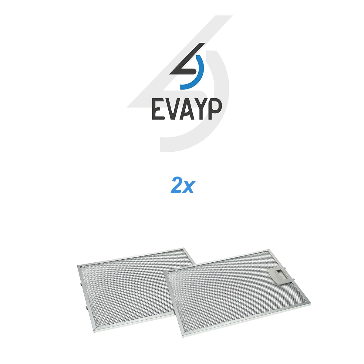 2 filtros de grasa de metal (327 x 247 mm), compatibles con campanas extractoras Aeg Alno Electrolux Zanussi Turboair 50293009002 50287195007 50267945009