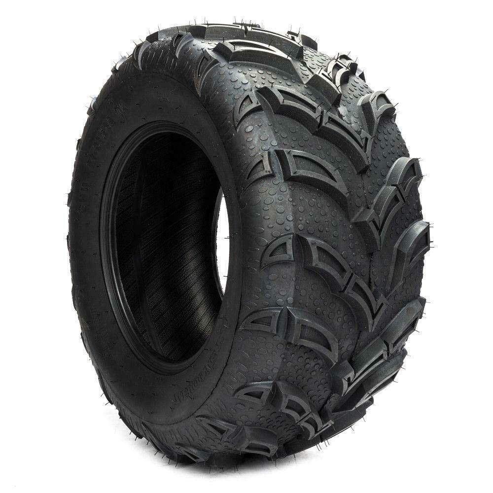 All Terrain ATV/UTV Tires, 25x10-12 Rear Spare Tire, 19mm Tread Depth 25x10x12 Trail Sand Off-Road Tires-Pack of 1
