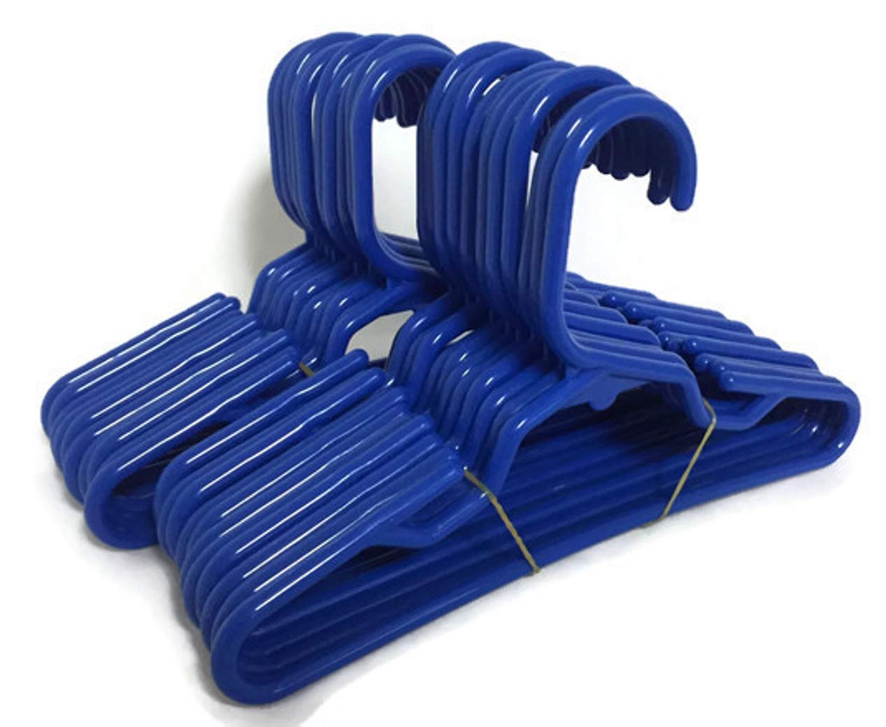 24 Royal Blue Plastic Hangers(2 Dozen) fits 18 Inch American Girl Dolls Clothes