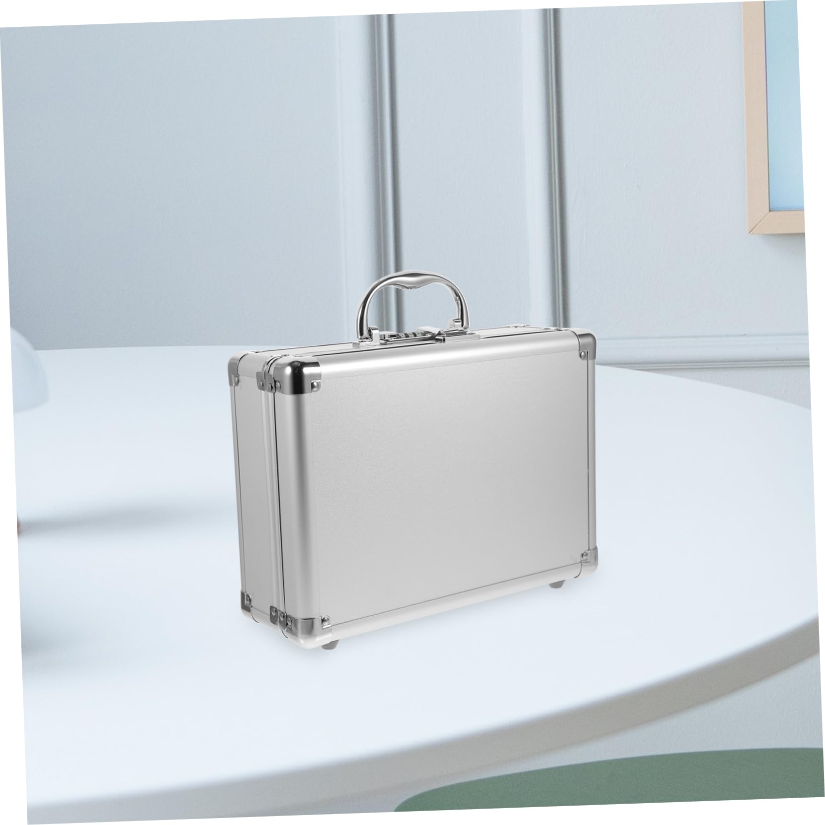 DOITOOL Valigetta in Metallo Porta Attrezzi Con Password Custodia Rigida Con Maniglia 11.42X8.07X4.13 in Per Organizzatore Di Strumenti Uso Interno Ed Esterno