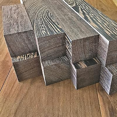 African Mahogany Wood Turning Blanks 1pc - 1-1/2" x 1-1/2" x 24”