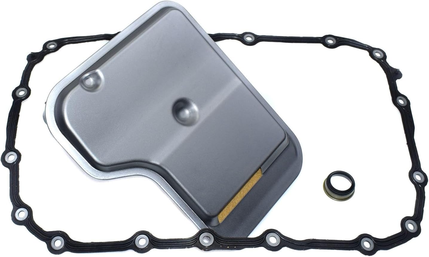 Transmission Oil Filter Oil Pan Gasket 24117593565 Compatible with BMW 116 118 120 125 128 130 316 318 320 323 325 328 330 X1 X3 N46 N52 N51(Only Gasket)