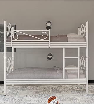 Bukhara Metal Bunk Bed White