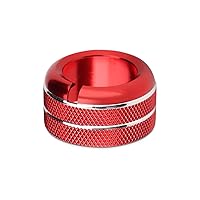 Vista 7 de Auovo Anillo de perilla de espejos retrovisores compatible con Subaru BRZ para Toyota GR86 2022-2024 2025 2026, accesorios interiores, anillo