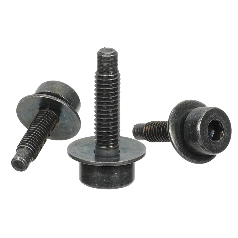 Parafusos do acabamento da tampa do motor Dsxulxn para Nissan Altima, Maxima, Murano, Quest e GT-R – 3 unidades