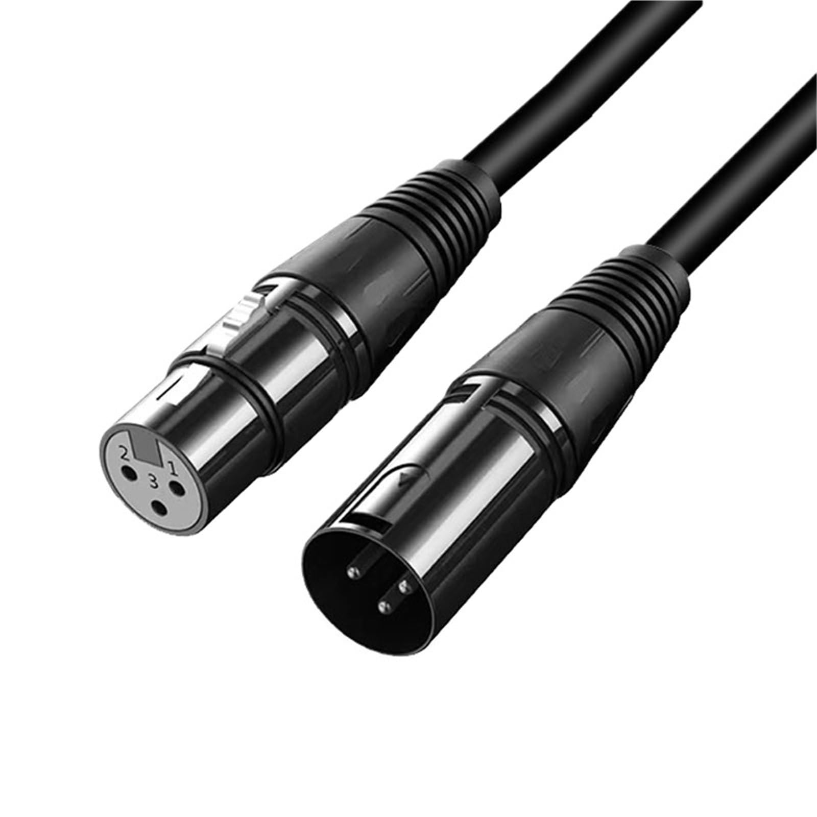 3-pinowy kabel XLR męski na męski na żeński do żeńskiego przedłużacz mikrofonu karaoke Cannon kabel audio do miksera Zasilanie audio (M do M,10m)
