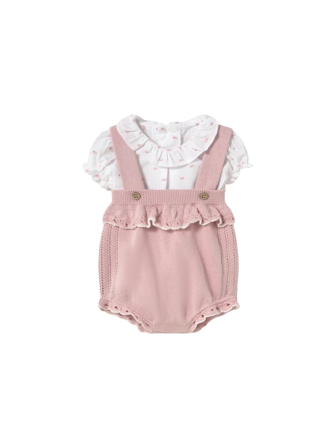 Mayoral Conj. Peto Tricot para bebé niña 1-2 Meses (60cm)