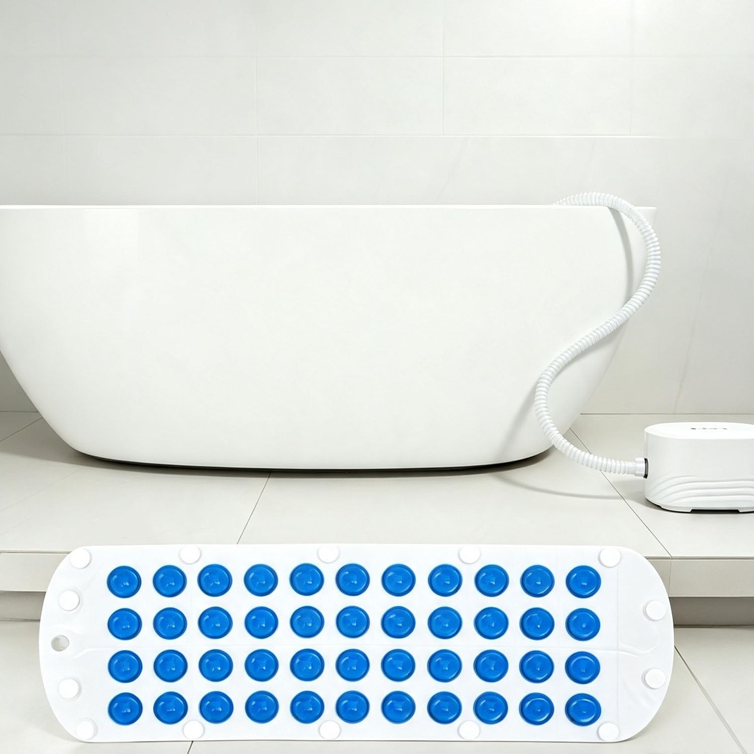 DowPie Bubble Hydrotherapy Mat, Comfort Bathtub Massage Pad 110v