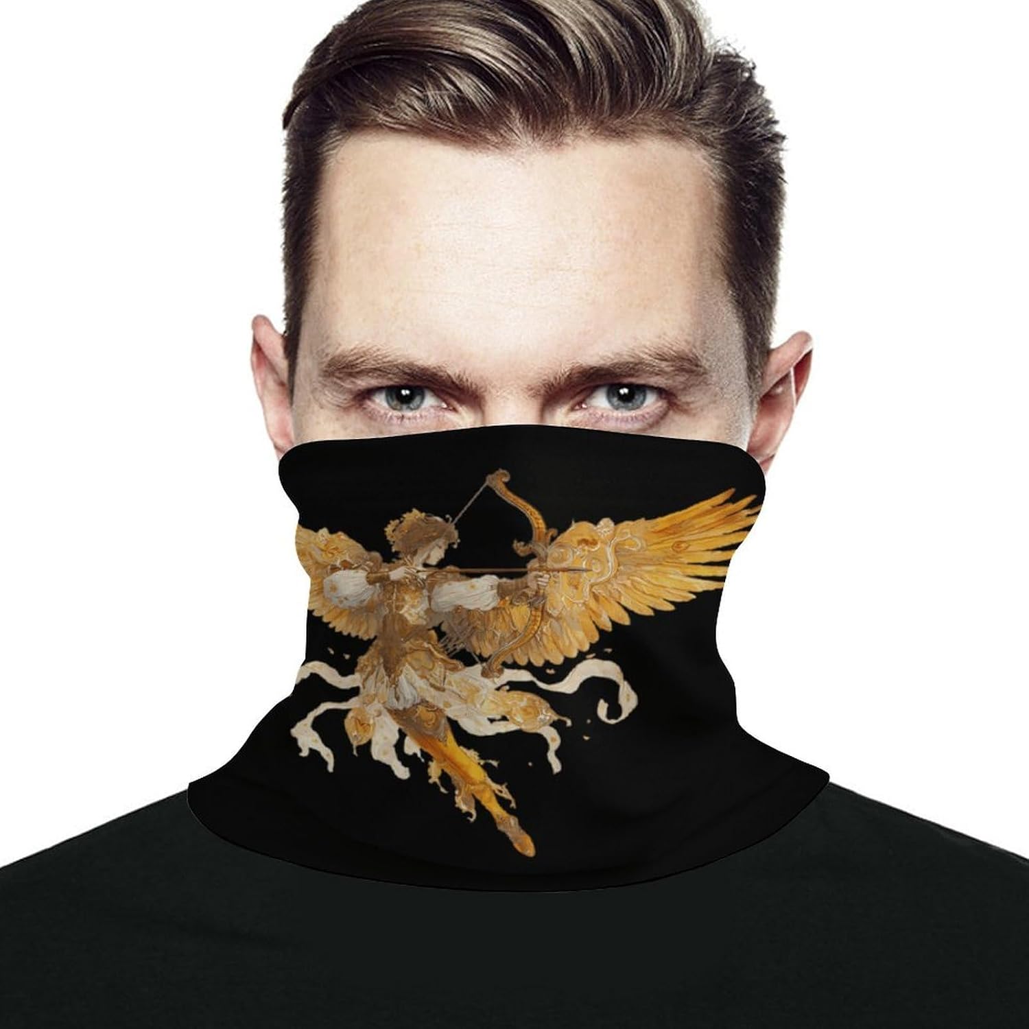 Fairys Shooting Unisex Neck Gaiter Face Scarf Cover Sun Hoods for Outdoor Hiking Skiing