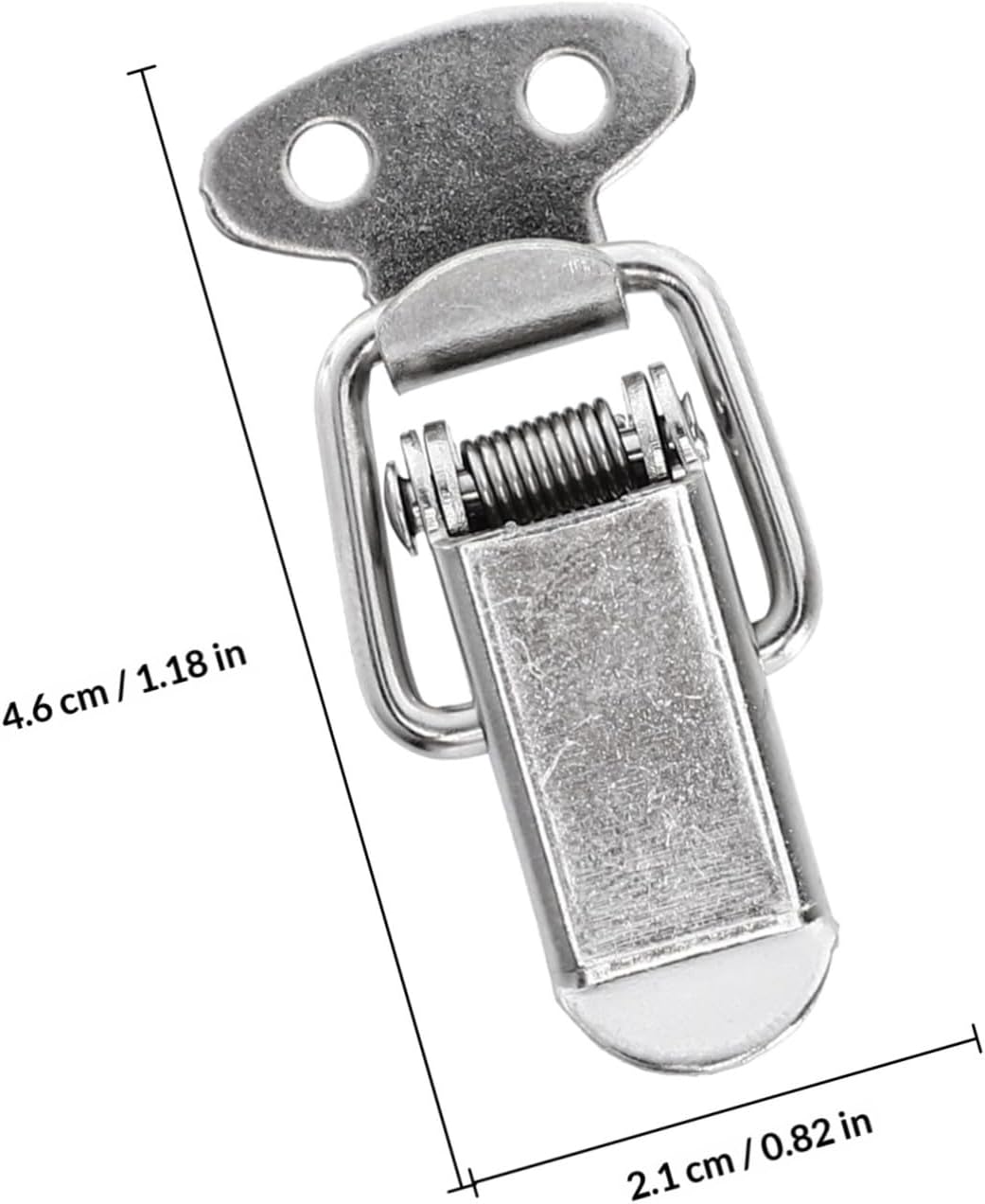 10pcs Iron Hasp Locks Toggle Latch Accessory for Cabinet Latch Hardware Easy to Install