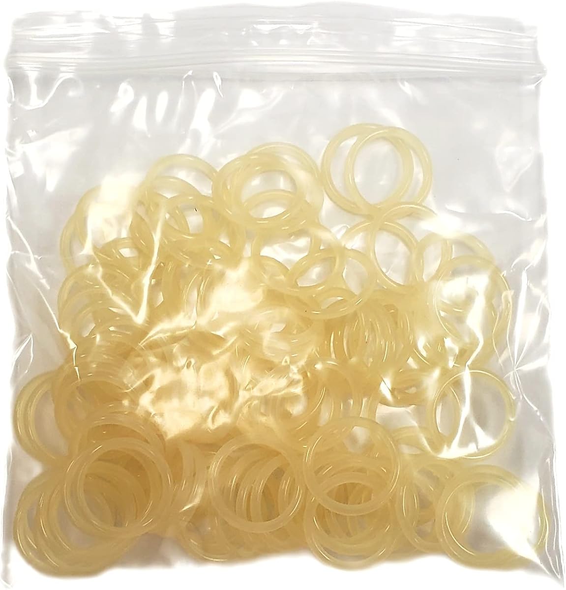 3Skull CO2 Orings/HPA Tank Replacement Urethane O-Rings for Paintball High Pressure Air Tanks, Clear - Pack of 100