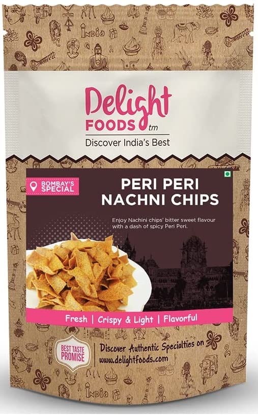 Delight Foods Peri Peri Nachni Chips Healthy Snacks, Mumbai Special