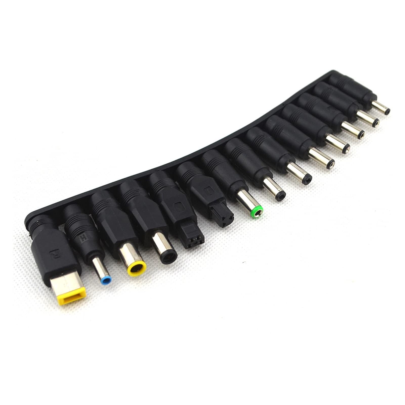 75 PCs Universal Laptop DC Stromversorgungsadapter-Anschlussstecker AC DC. Conversion Head Jack Ladegerät Anschlüsse Laptop Power Adaptum Regler-Netzteil