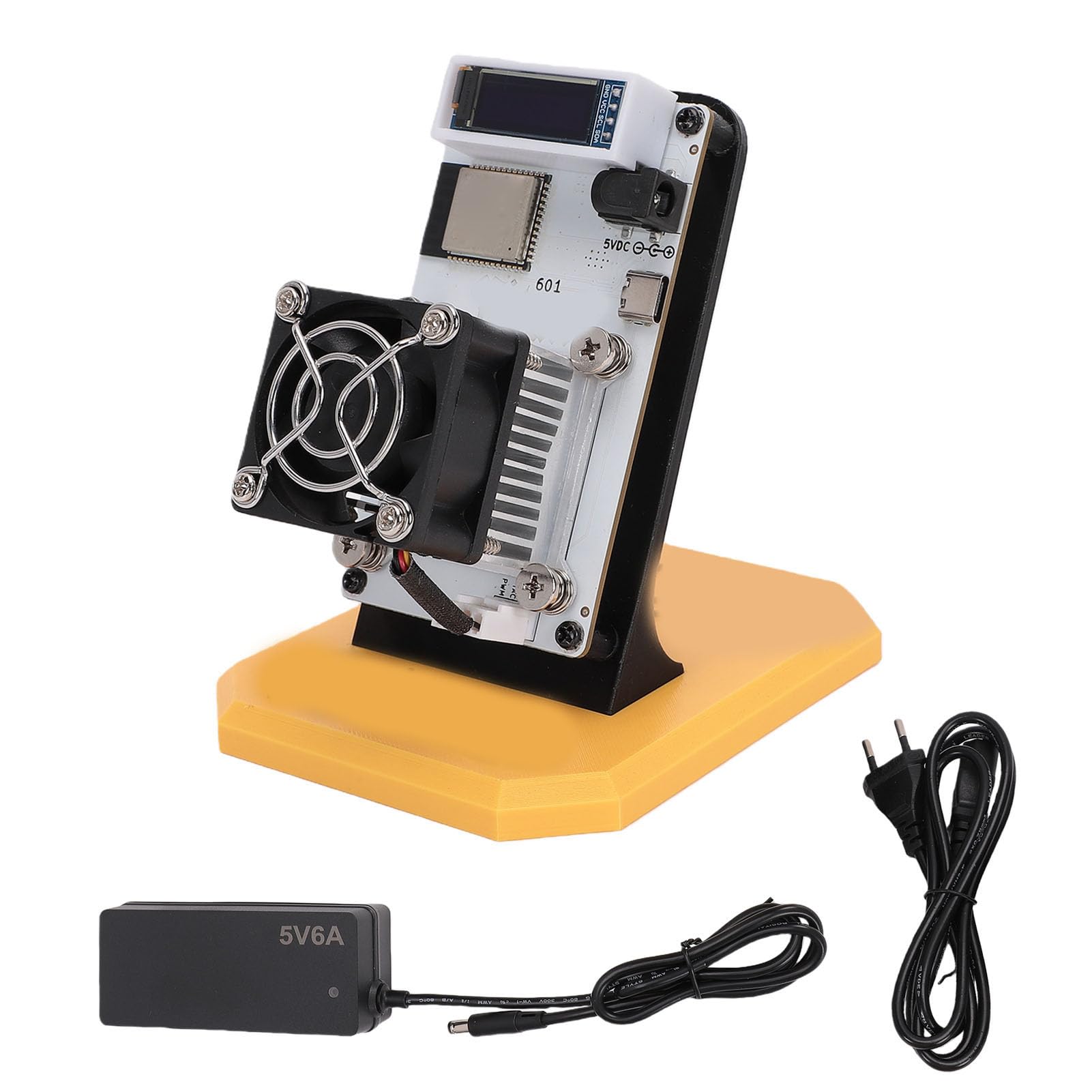 Bewinner BTC Miner 1,2TH/s, 18W Open Source ASIC Bitcoin Miner z Wi-Fi i Stojakiem, do Użytku Domowego (wtyczka UE)