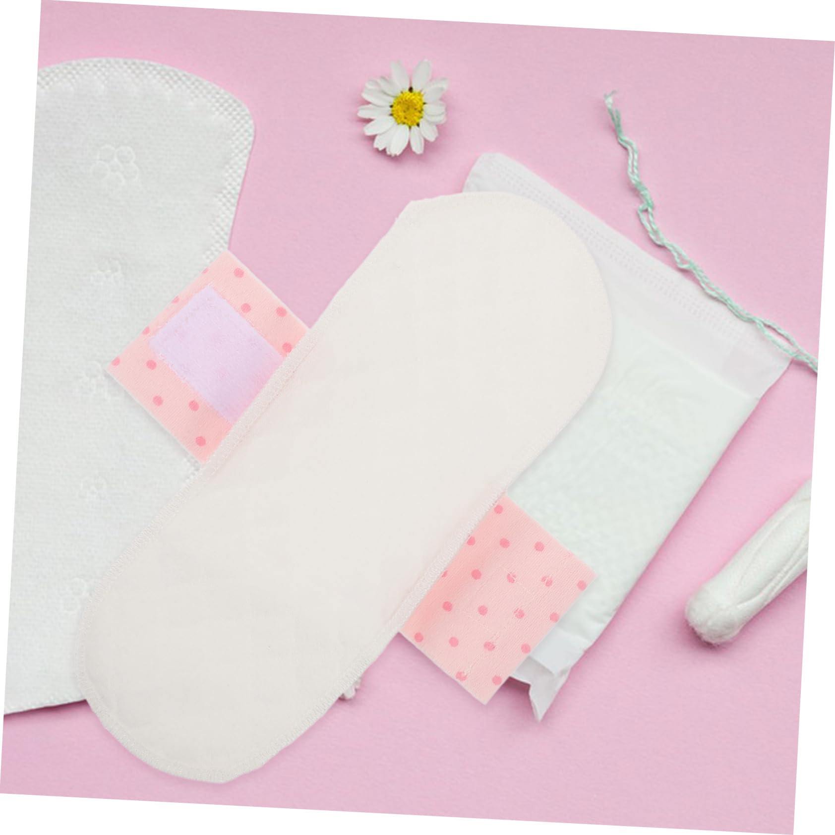 COLLBATH 5 Juegos De Servilletas Para Mujer Lavables Con Estampado Para La Menstruación (3 Unidades)