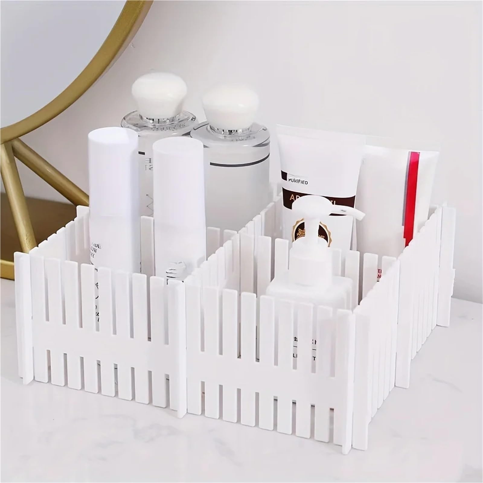 Separatori Per Cassetti Contenitori espandibili for divisori for cassetti regolabili da 8 pezzi for l'organizzazione della cucina dell'home office