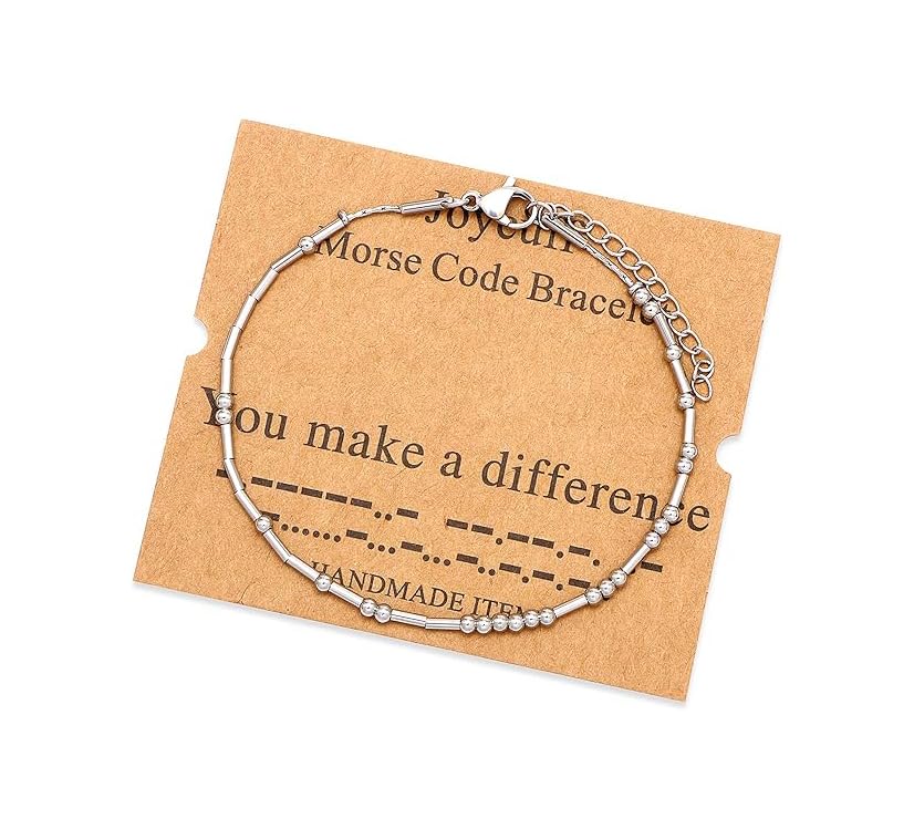 Image of JoycuFF Inspirational ๐ ๐ผ๐ฟ๐๐ฒ ๐๐ผ๐ฑ๐ฒ ๐๐ฟ๐ฎ๐ฐ๐ฒ๐น๐ฒ๐๐ ๐ณ๐ผ๐ฟ ๐ช๐ผ๐บ๐ฒ๐ป Gold Silver Stainless Steel Beads Bracelets Encouragement Birthday Gifts for Her Daughter Sister Mom Best Friend