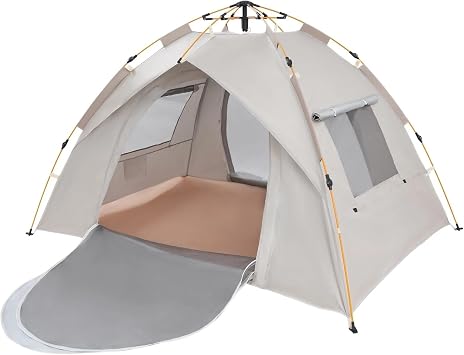 Instant Pop Up Tents,2-3 Person Waterproof Tent,Easy and Quick Setup Camping Tent for Camping,Traveling,Fishing,Excursions