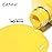 CANNI Yellow Gel Nail Polish, 1Pcs Pastel Yellow Gel Polish Color High Gloss Soak Off U V Nail Manicure Salon DIY