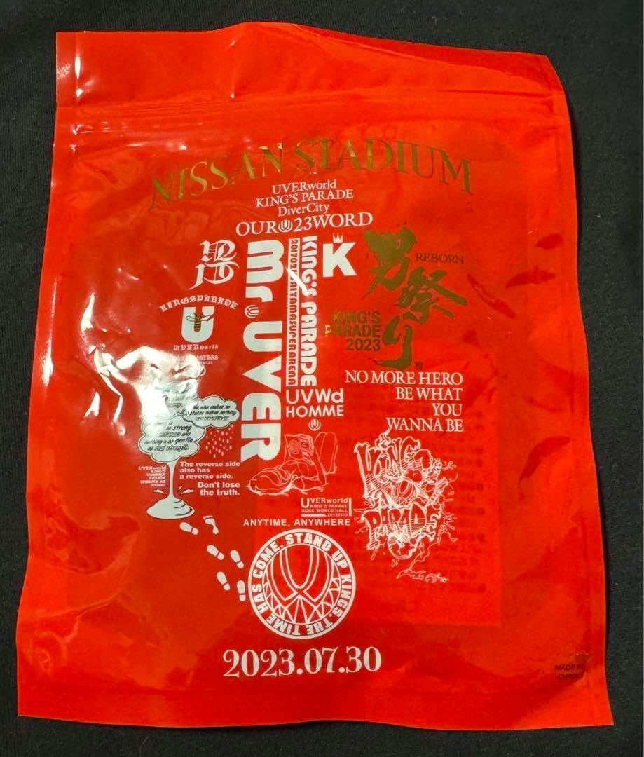 UVERworld グローブ 男祭り アリーナ限定 7⁄30 クローブ UVERworld