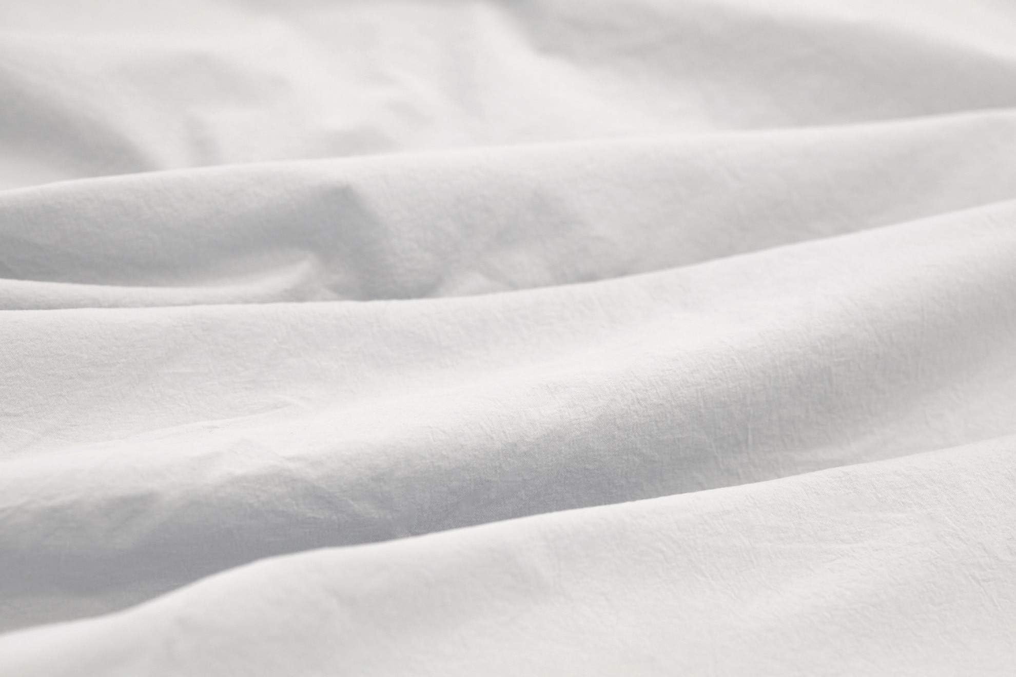 L1NK STUDIO Lisas Pillowcase, Cotton, White, 45_x_110_cm