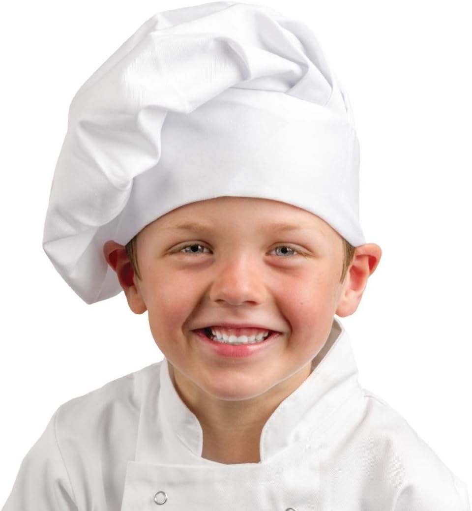 Whites Chefs ClothingA677 Kids Chef Hat, White