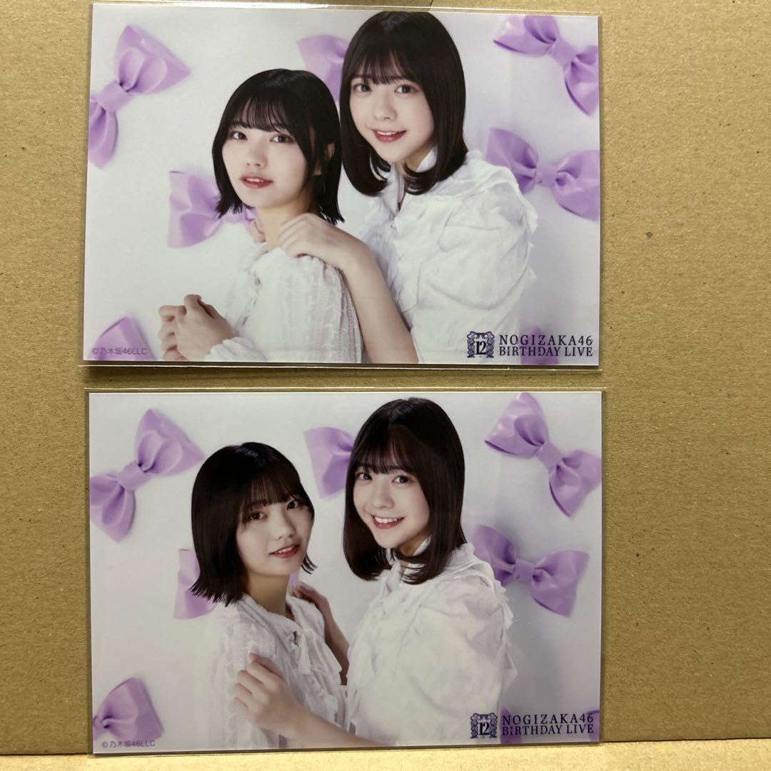 Amazon.co.jp: 乃木坂46 冨里奈央 中西アルノ 生写真 12周年記念