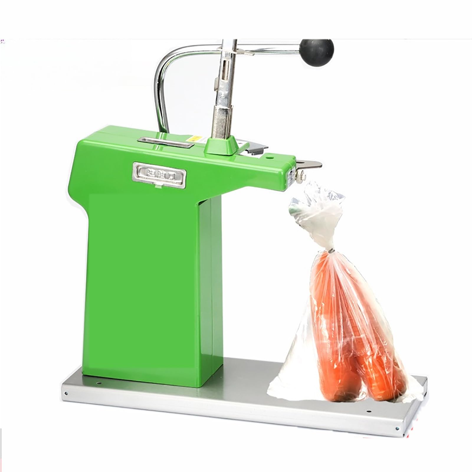 Legatrice per sacchetti di plastica per imballaggi alimentari, cucitrice semiautomatica di sigillatura con 2000 graffette a forma di U, alimentazione automatica forte per supermercati e negozi