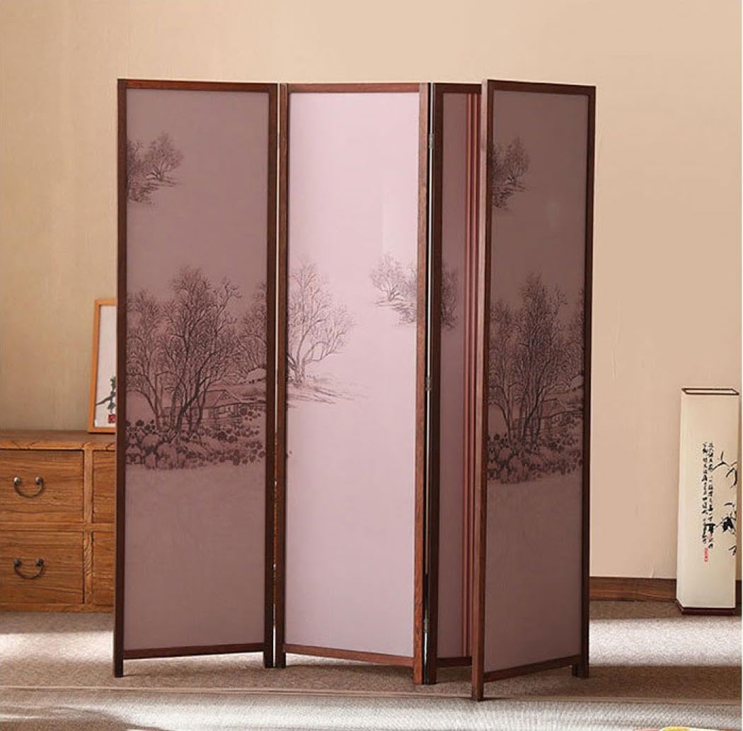 Amazon｜4連 間仕切り パーテーション 両面屏風 360度回転する蝶番