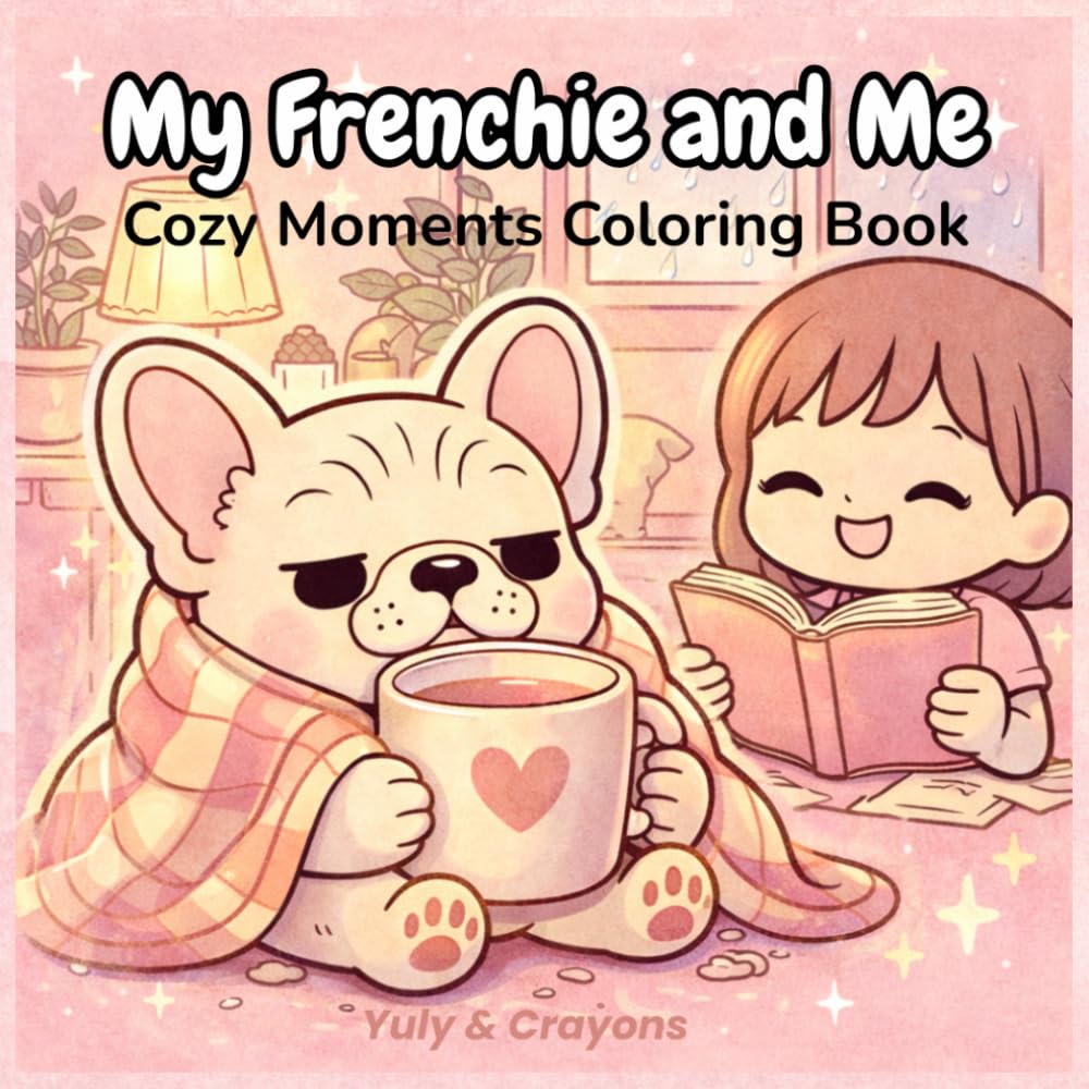 My Frenchie and Me: Cozy Moments Coloring Book