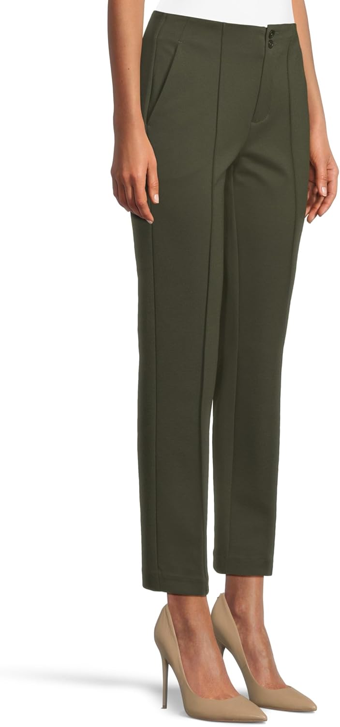Liverpool Womens Petite Mid-Rise Double Button Trousers - Image 2