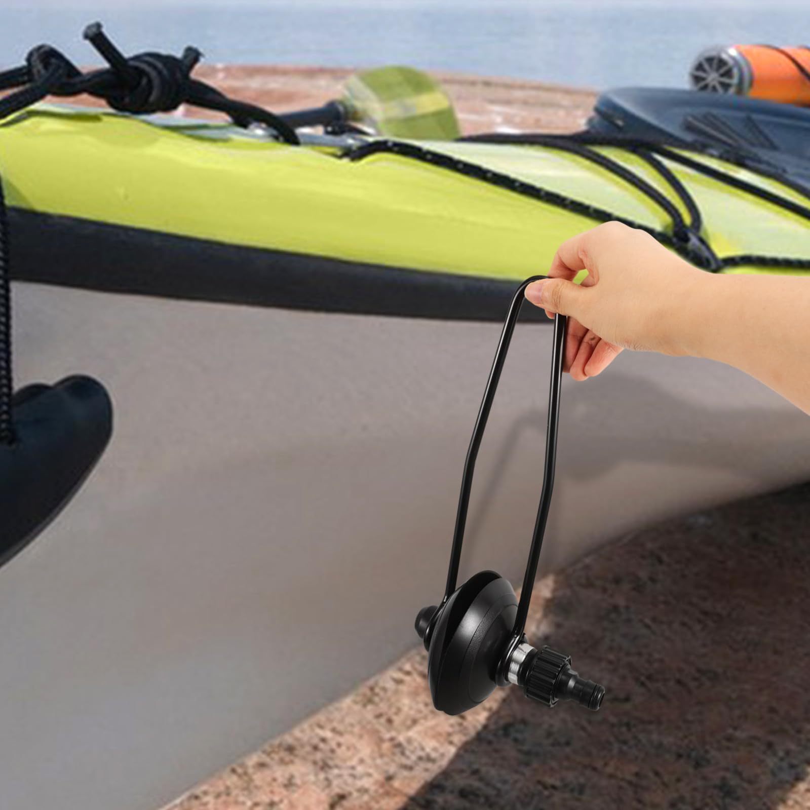 Toyvian Manicotto per Acqua del Motore Fuoribordo Dispositivo di Lavaggio per Motori di Barche Sostituzione Durevole per Cuffie Anti-Rumore della Barca Pulitore per Motori di Yacht