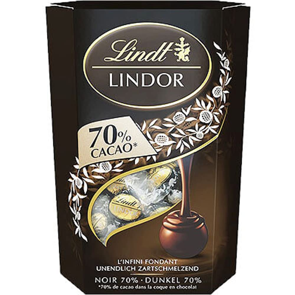 Lindt Lindor 70% Dark Cocoa Irresistibly Creamy Extra Dark Chocolate Truffles, 337 g (B0C1T18MGC) Amazon Price History, Amazon Price Tracker