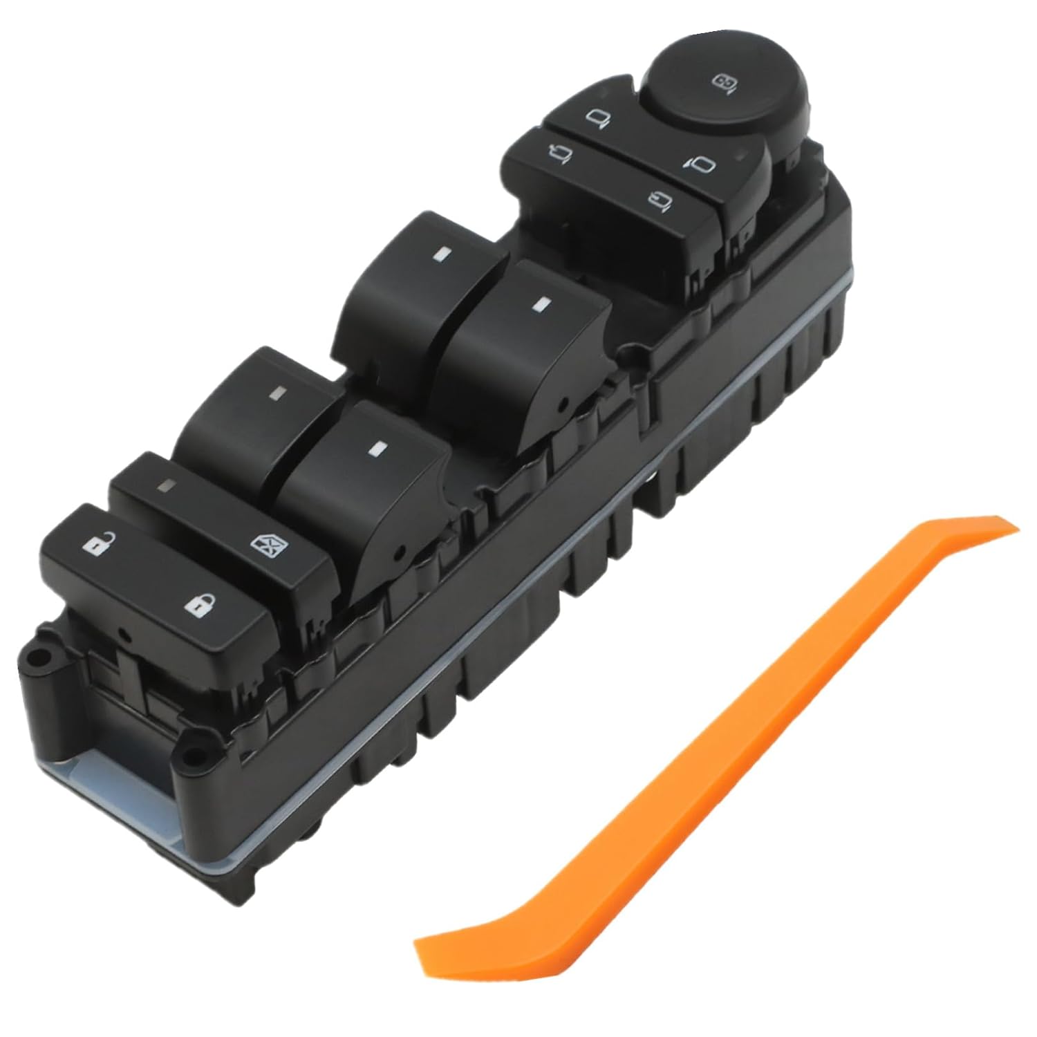 Front Driver Master Power Window Switch Compatible with 2009-2014 Escalade ESV/2500 2008-2013 Suburban/2007-2013 Yukon XL 2500 Replace 20835555 20790061 20877337