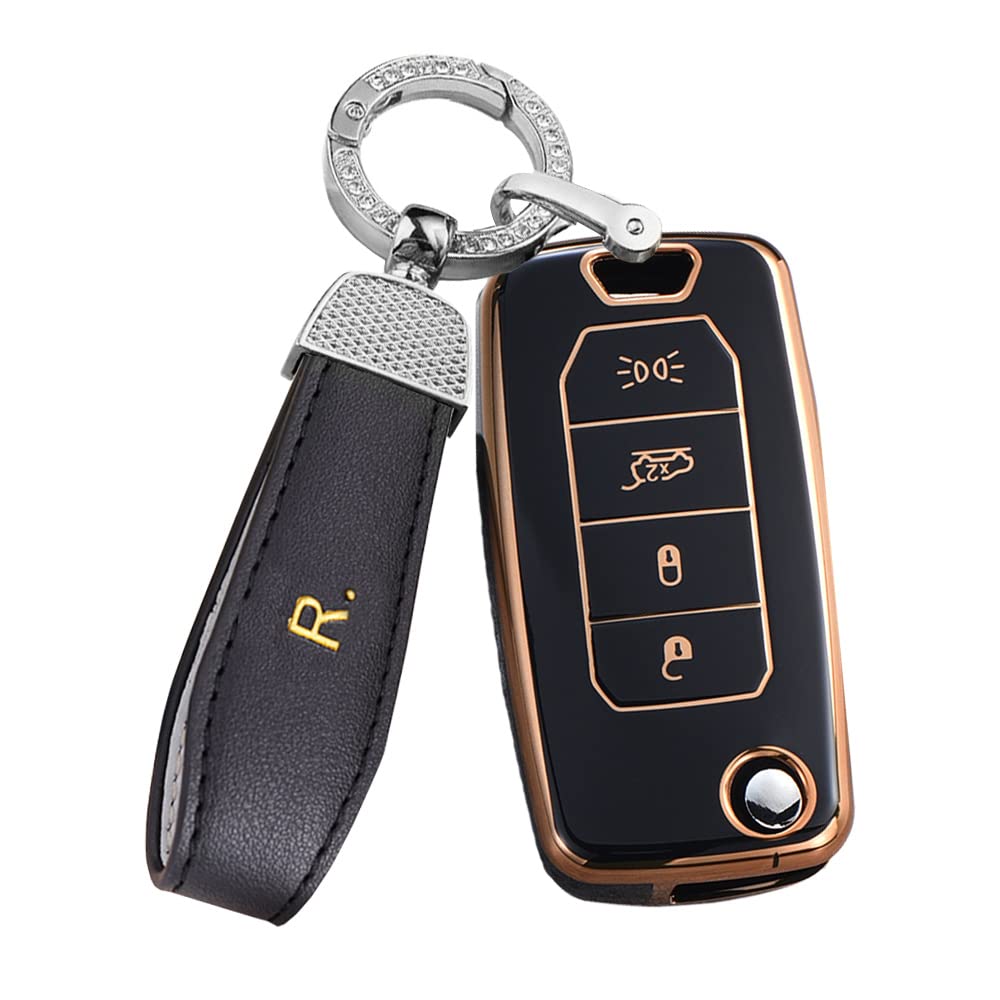 Custodia chiave in TPU per Jeep Renegade Compass 2016