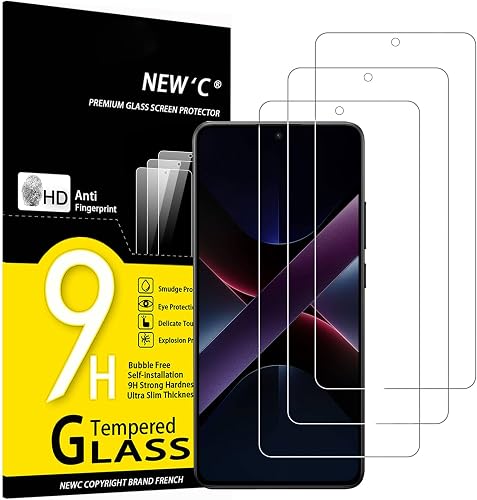 Verre Trempé pour Xiaomi POCO X7 Pro/Redmi Note 14S Protec NEW'C