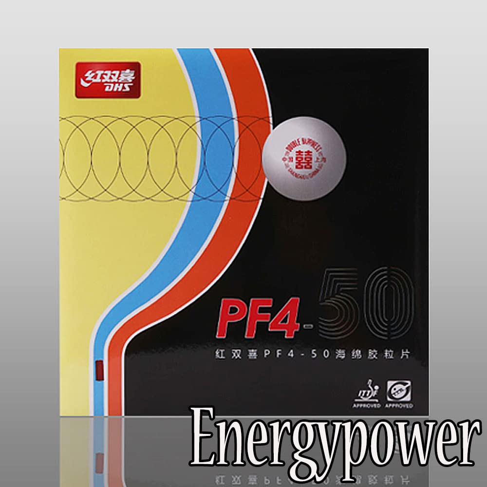 Amazon | EnergyPower［本物保証］ 卓球ラケット用ラバー PF4-50 紅