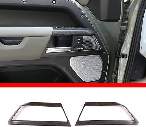 Miniatura 8 de YIWANG Cubierta de plástico ABS para manija interior de puerta para Land Rover Defender 90 2020-2022, accesorios de automóvil, juego de 2 piezas
