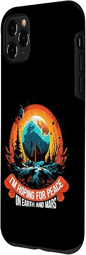 Miniatura 2 de iPhone 11 Pro Max This Christmas I'm Hoping For Peace On Earth And Mars Alien Case