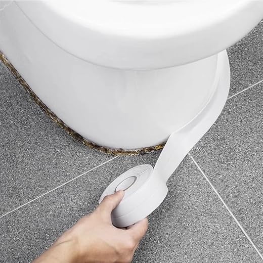 Waterproof Sealing Tape Bathroom Toilet Caulk Tapes Kitchen Sink Countertop Proof Sealer Self Adhesive Strip