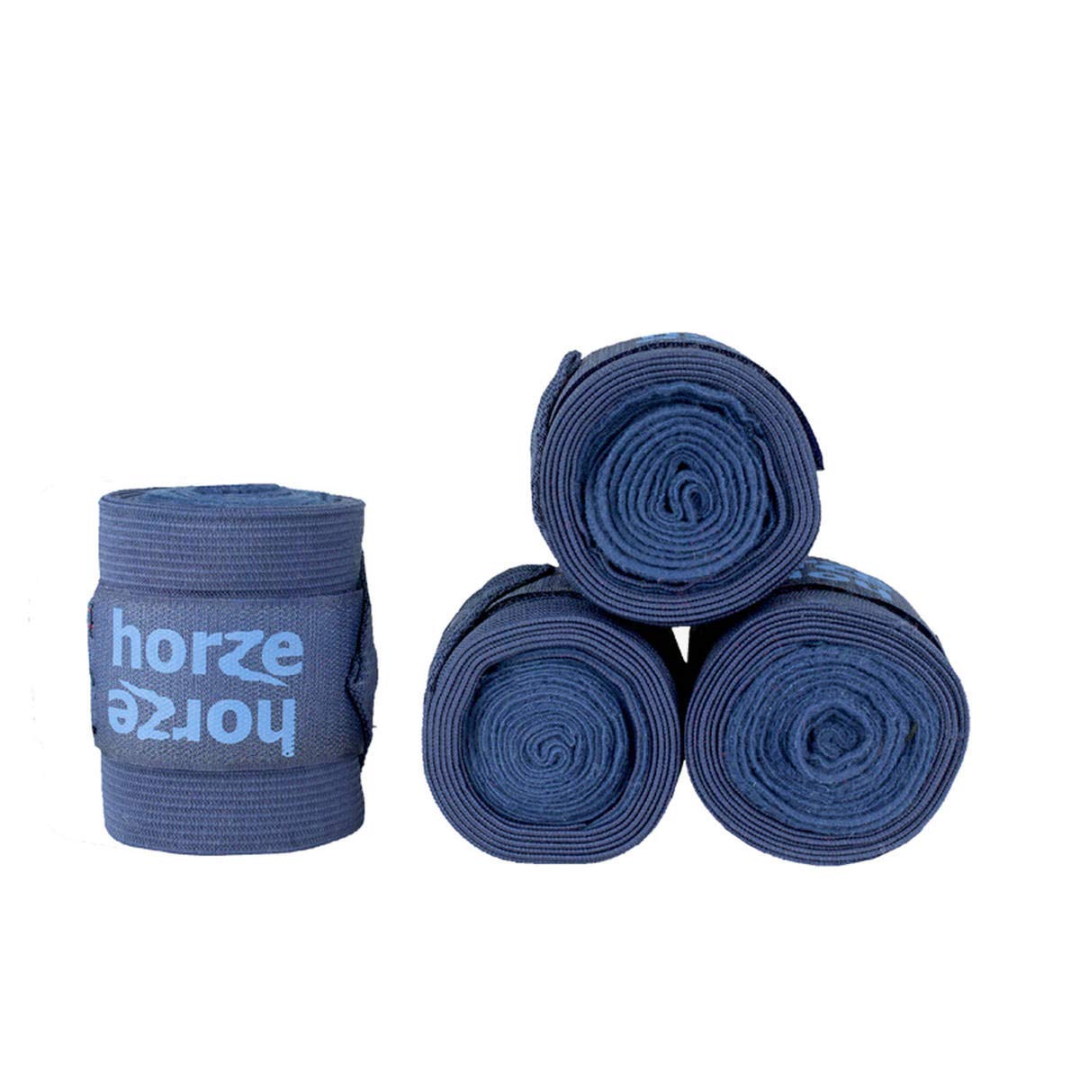 HORZE Fasce Elastiche combinate in Pile Nest, Blu,