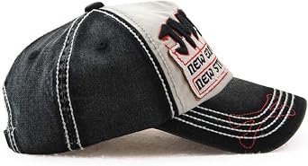 qichen baseball cap men's vintage distressed trucker cap leisure cap