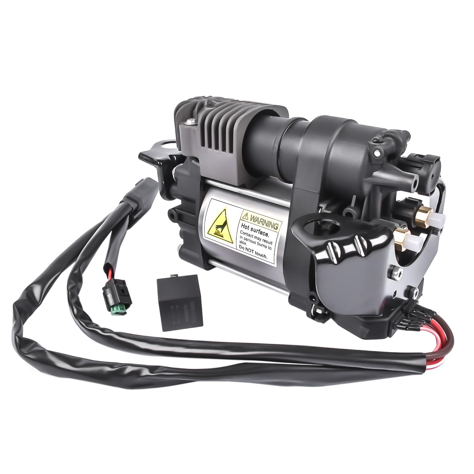 Compresor de suspensión neumática compatible con Grand Cherokee 3.0L 3.6L 5.7L 6.4L Turbo V6 V8 Reemplazo para 68204730AF 68041137AG
